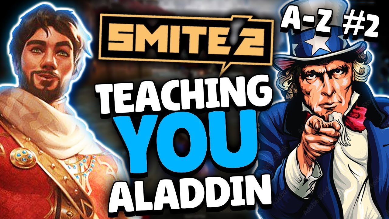 Teaching YOU about ALADDIN in SMITE 2 DUEL - Smite 2 A-Z Series