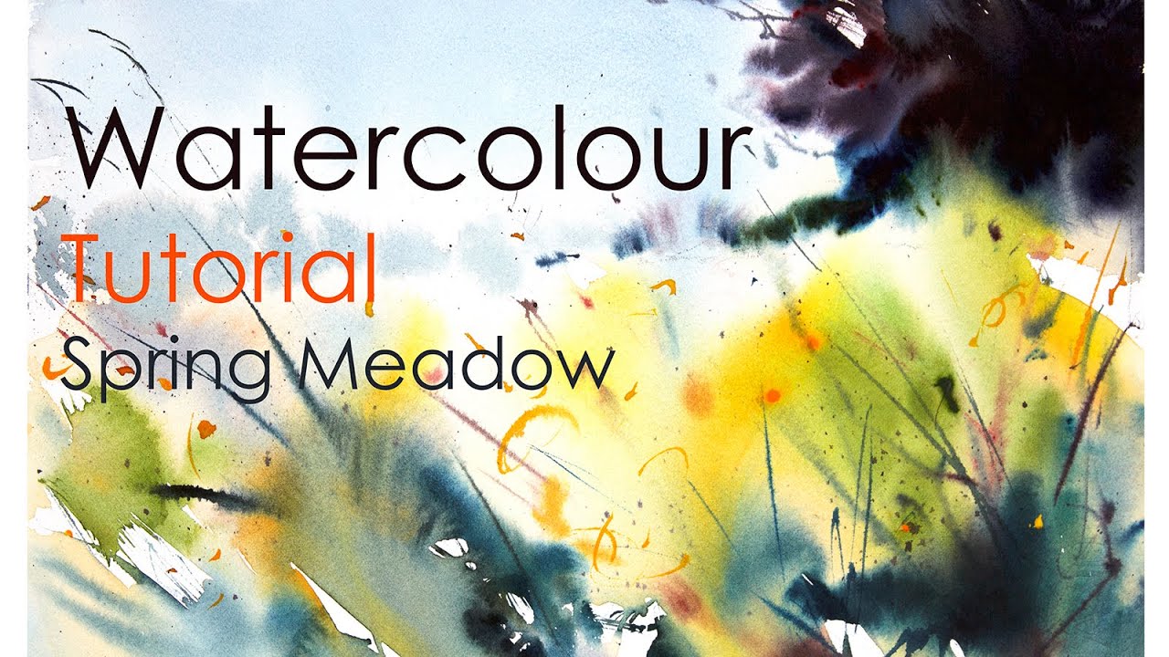 Watercolour Tutorial – Spring Meadow