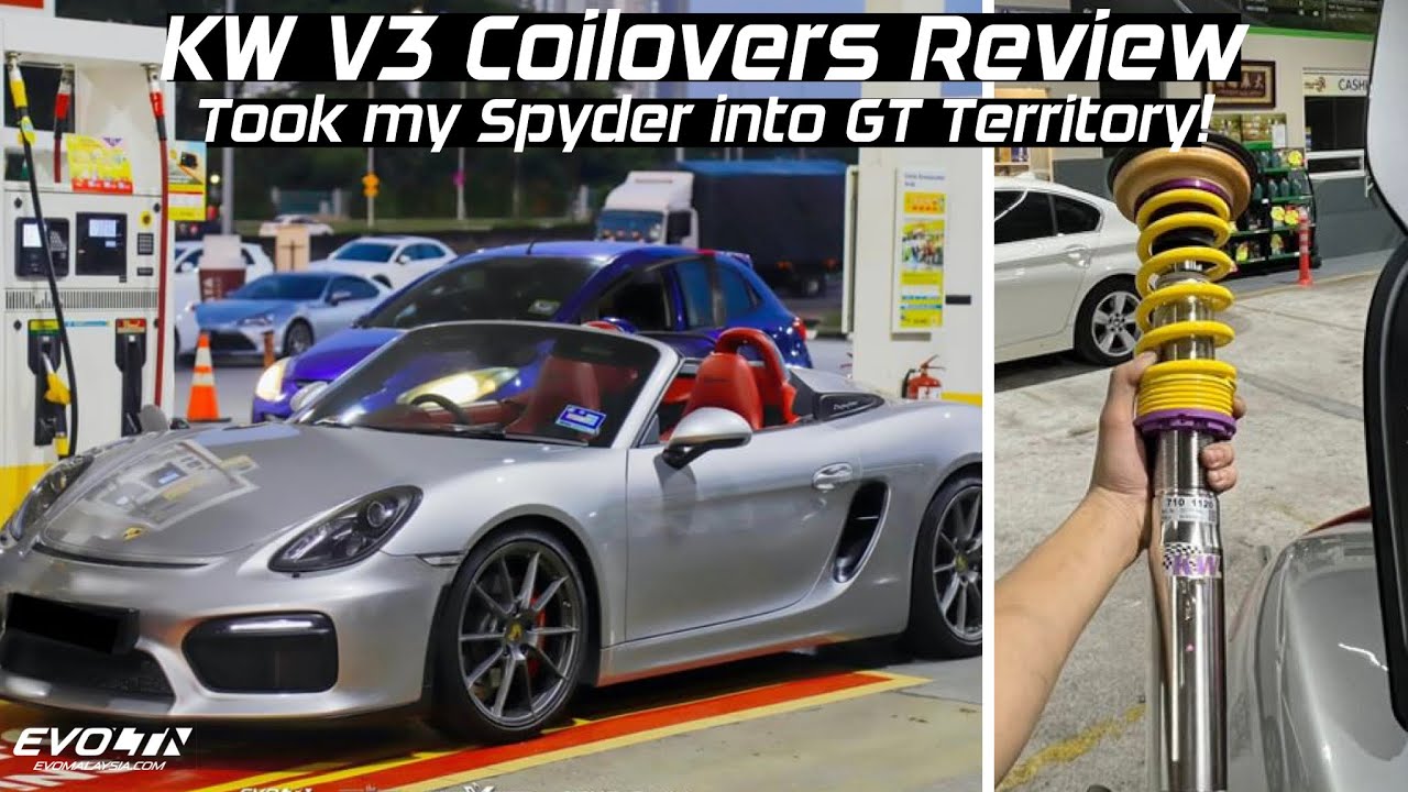 KW V3 Coilover Suspension Upgrade for my Porsche Boxster Spyder - Is it worth it? | EvoMalaysia.com