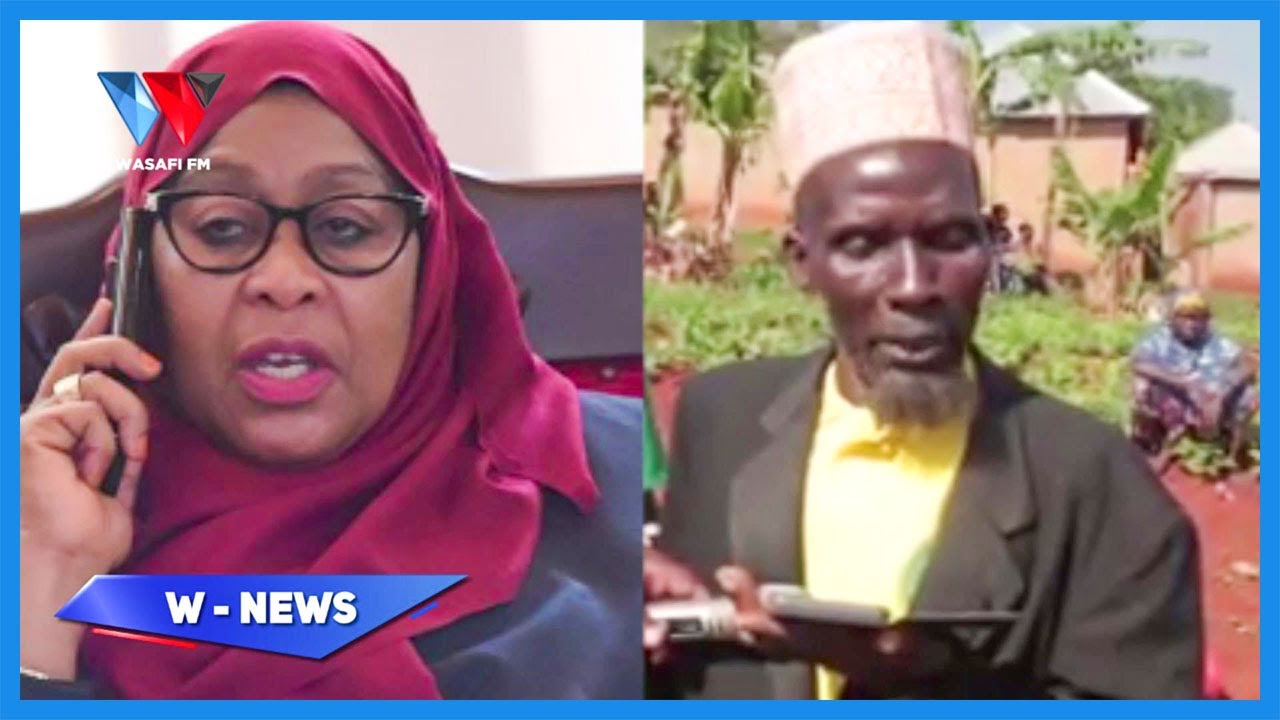 RAIS SAMIA APIGIWA SIMU LIVE KUTOKA KIGOMA, SIKIA ALICHOONGEA NA MZEE HUYU