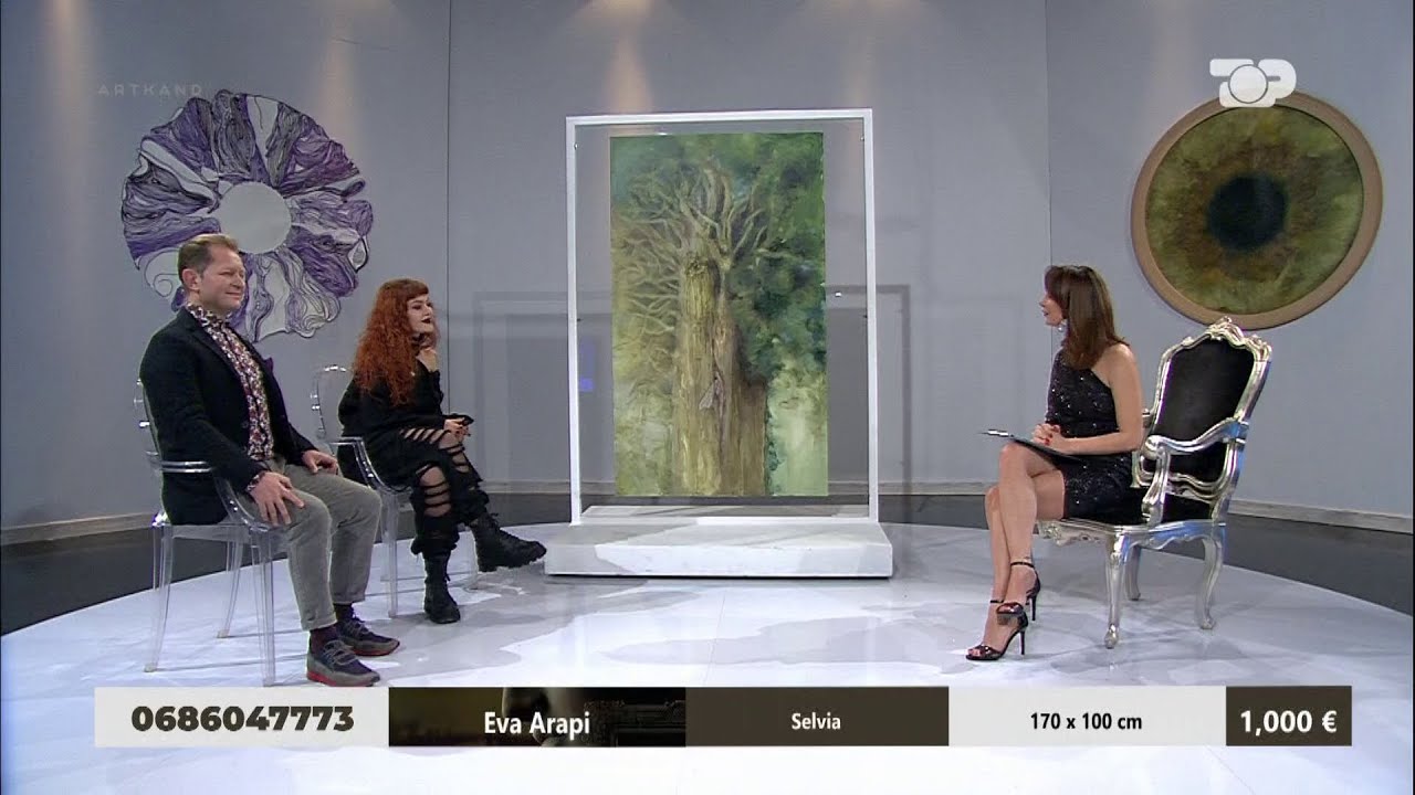 Selvia, pema e Tiranës në një pikturë surrealiste - Artkand