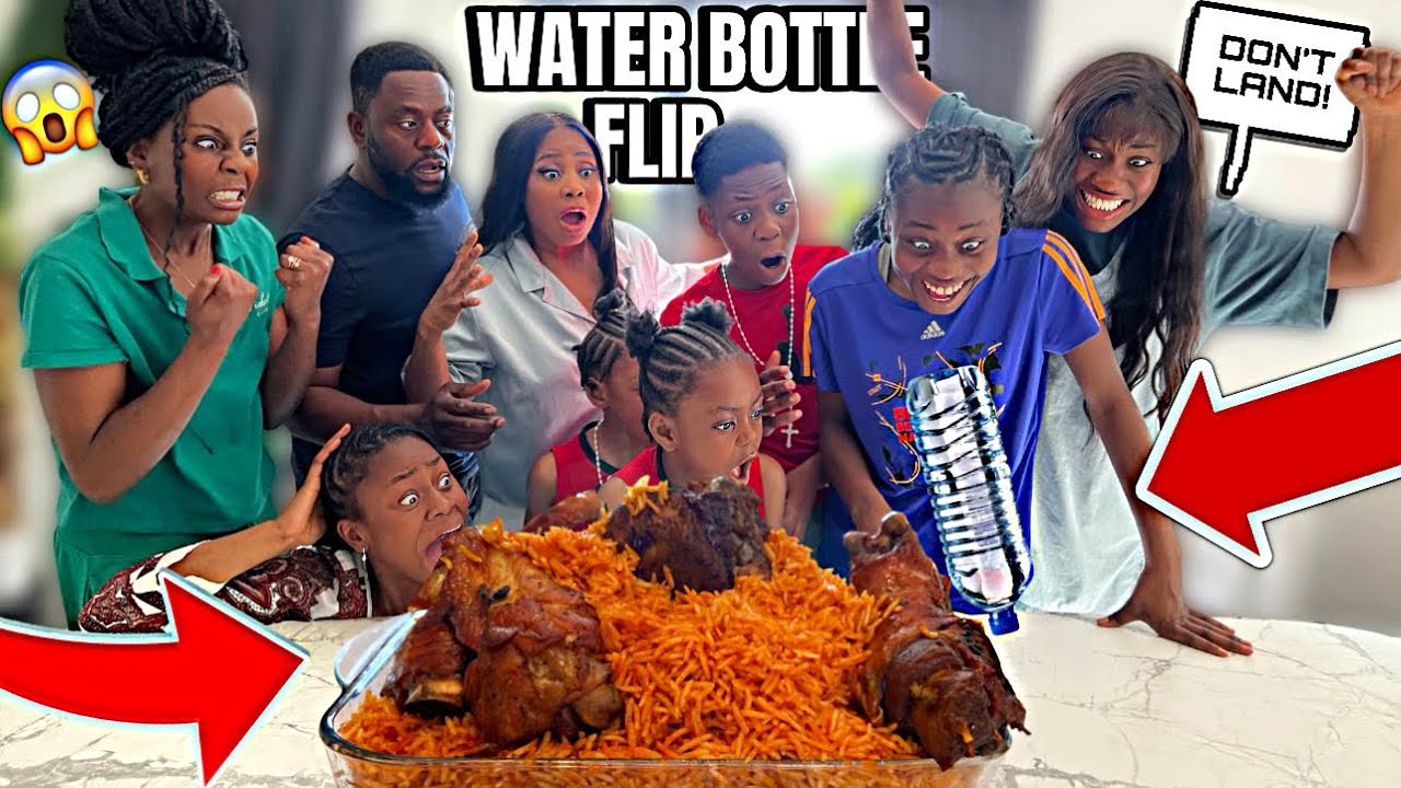 THE VIRAL WATER BOTTLE FLIP CHALLENGE!!