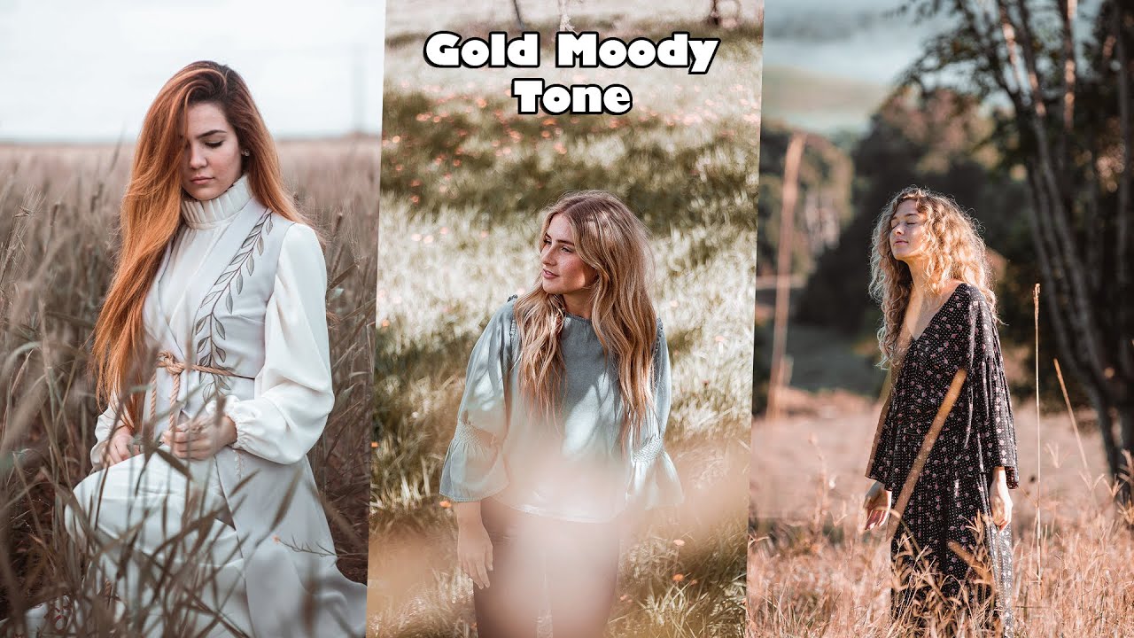 Moody Gold Tone Color Grading | Photoshop Tutorial #photoshop #tutorial #photoshoptutorial #viral