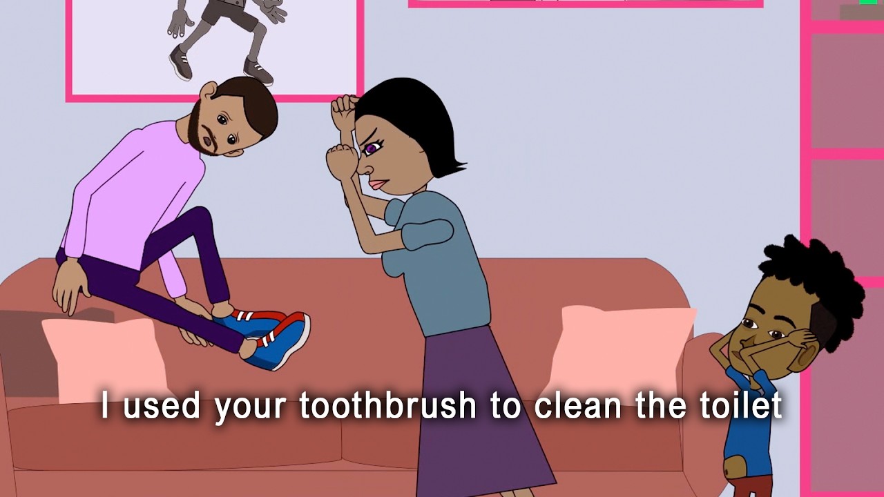 😂 I use your toothbrush to clean toilets 😂 THIS IS FUNNY