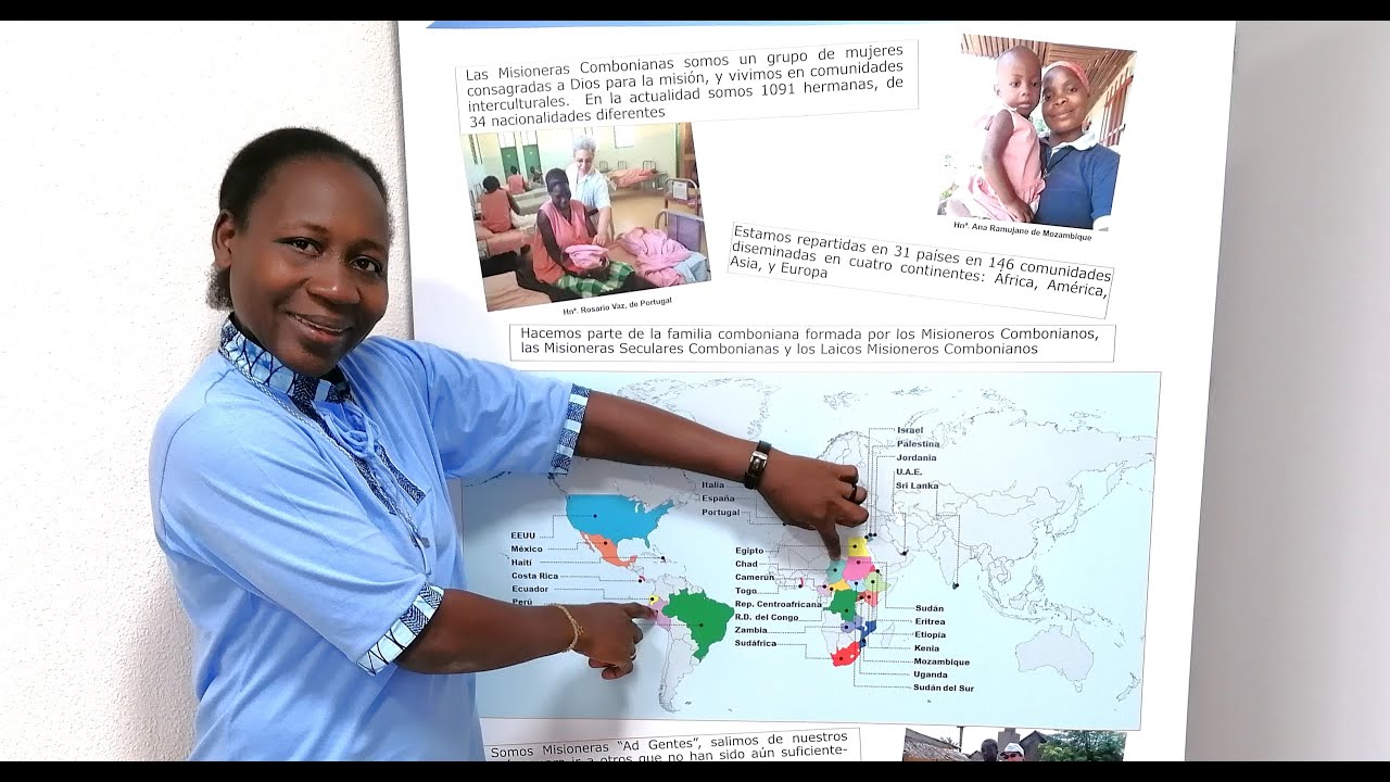 Benjamine Kimala.  Misionera Comboniana