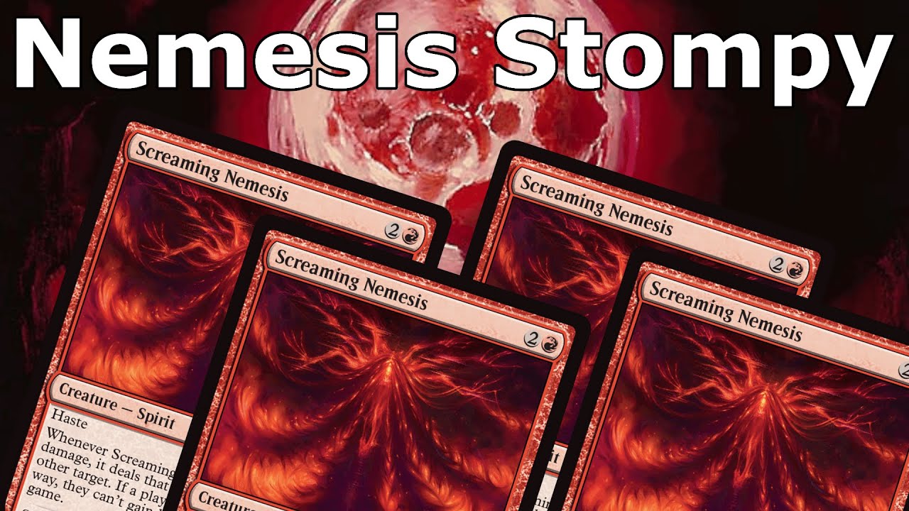WE SURE DO BE PYROGOFYING THO!  Nemesis Stompy (Moon Stompy- Legacy MTG)