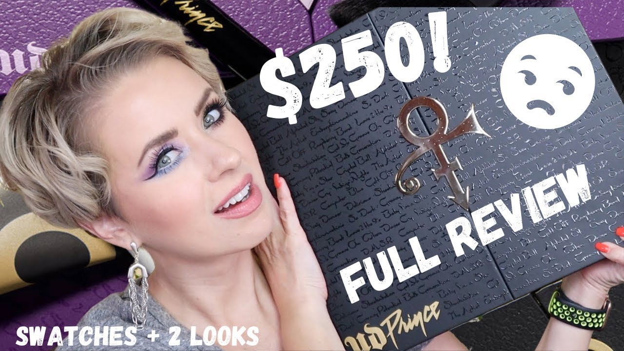URBAN DECAY x PRINCE COLLECTION | REVIEW + LIVE SWATCHES + 2 LOOKS | Steff's Beauty Stash