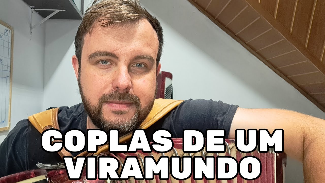 Coplas de Viramundo no acordeon | Aula passo a passo (Porca Véia)