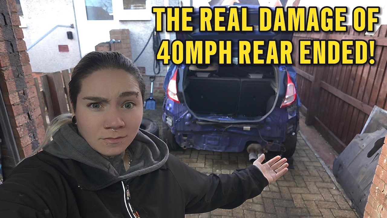 CRASHED THE FIESTA ST180! *REBUILD PART 2*