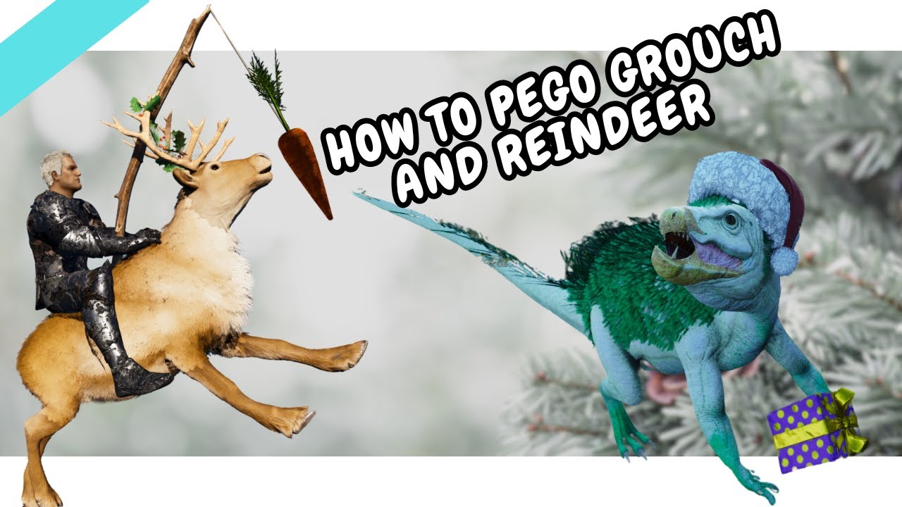 How To Use The Pego Grouch and Reindeer Ark Ascended Winter Wonderland