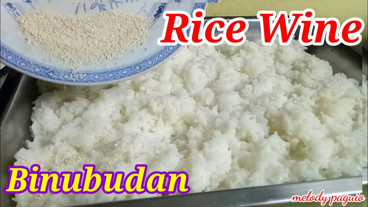 HOW TO MAKE SWEET FERMENTED RICE WINE / SAKE ( BINUBUDAN ) in ilokano