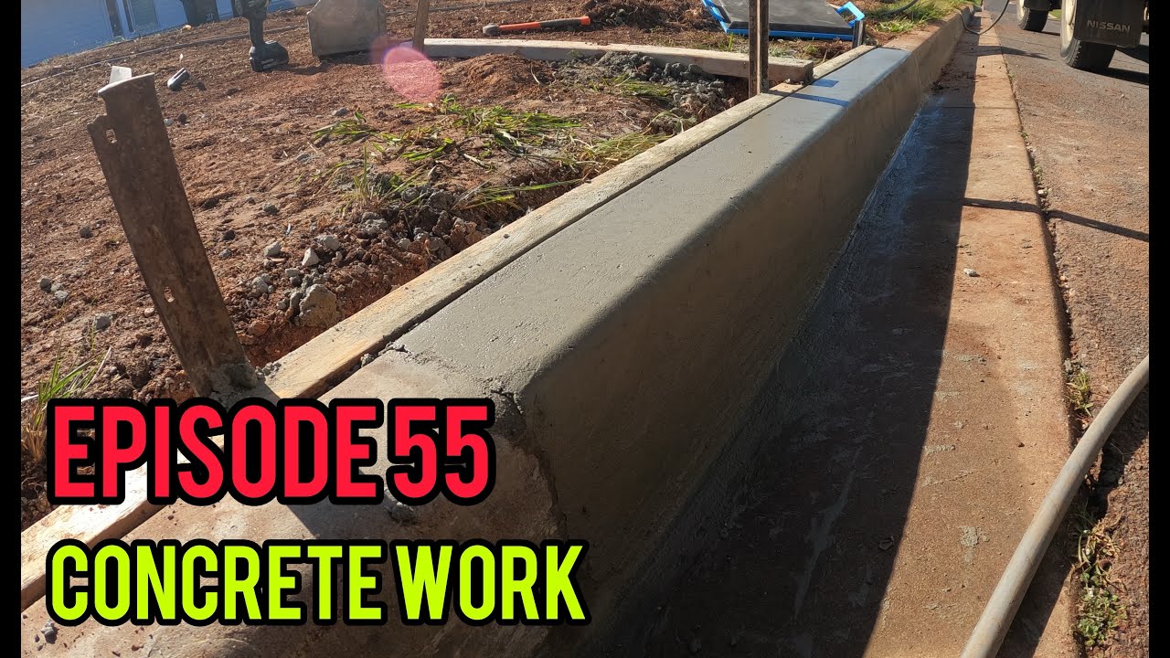 Small concrete extension