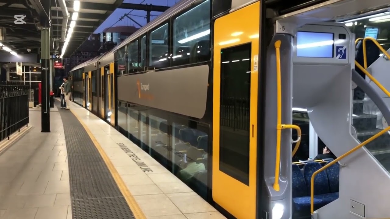 A variety of trains at Central station 