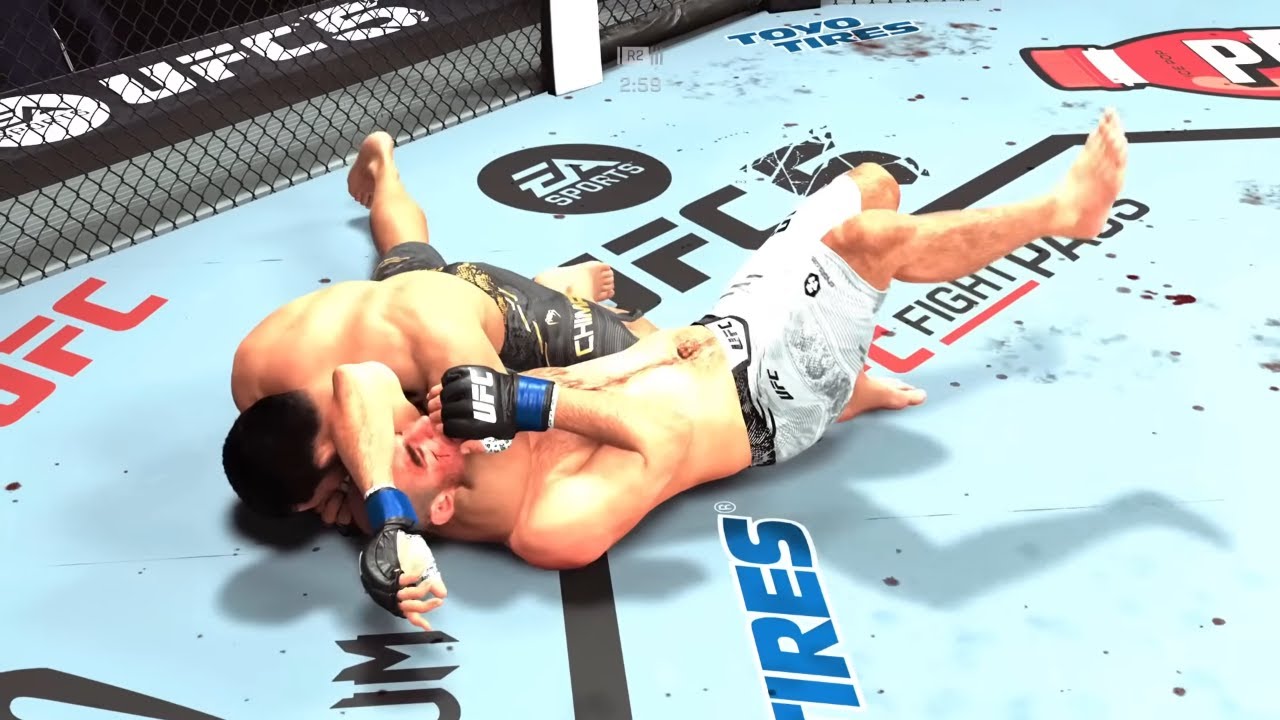 UFC 328: Sean Strickland vs Khamzat Chimaev Full Fight | Middleweight Title | UFC 5 PS5 Gameplay