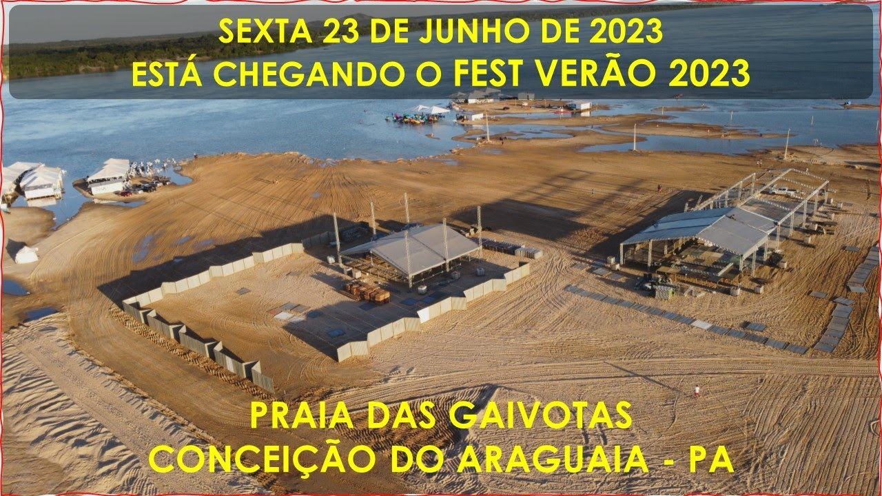 Sexta 23 de junho de 2023 veja como est&aacute; ficando os preparativos para o Fest Ver&atilde;o 2023