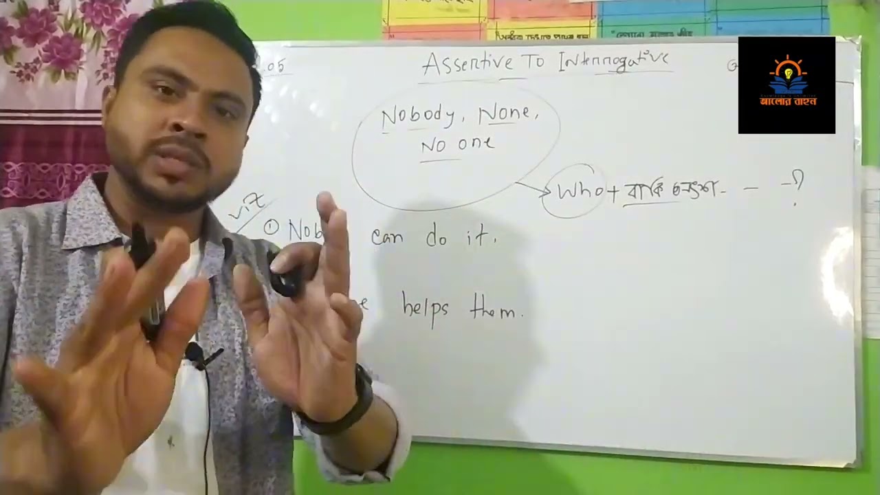 Transformation of Sentence|| Part (6) || HSC & SSCTopic: Assertive to InterrogativeT.c: Abdul Mubud#