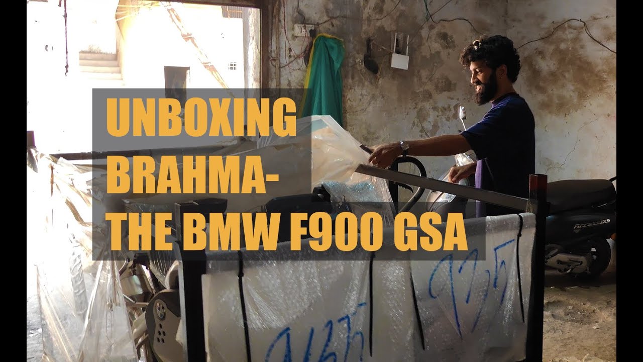 Unboxing The BMW F900 GSA - Brahma has landed. #bmwmotorrad #bmwf900gsa #bmwmotorradindia