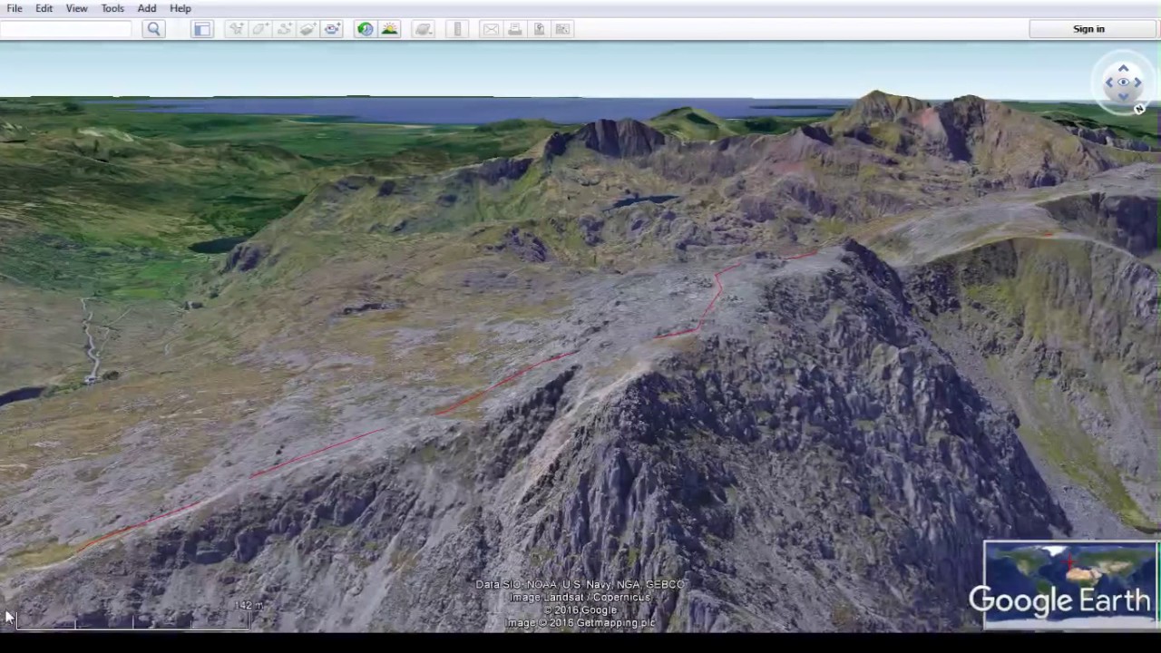 Glyder fach club walk