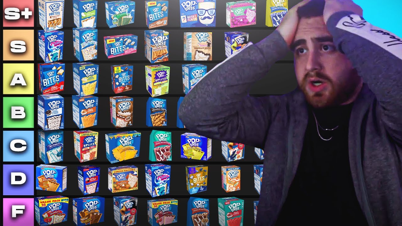 ULTIMATE SNACK TIER LIST (POP-TARTS EDITION)
