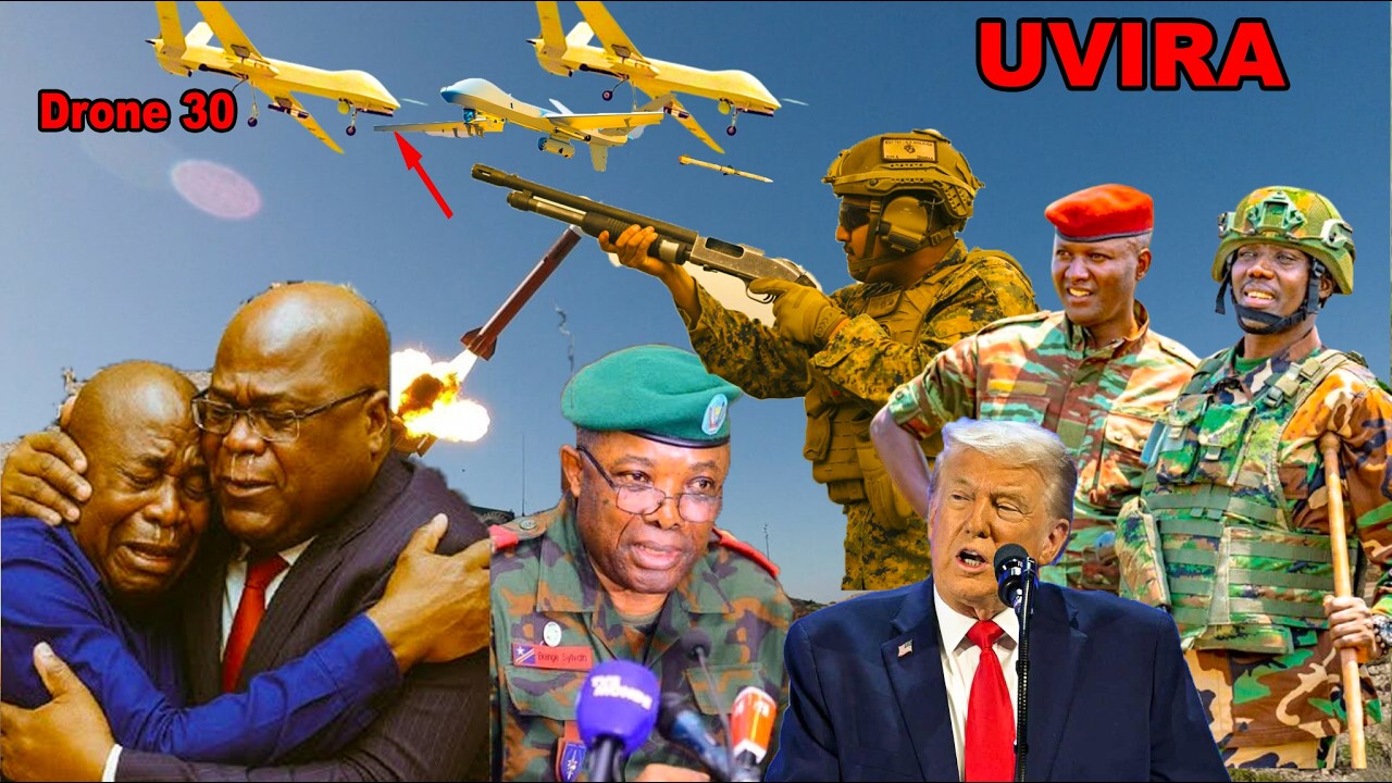 🚨UVIRA TOMBE!! MA23 IHANUYE DRONE 30 ZA CONGO🔥AMERCA IBIJEMO KISEKEDI NA NEVA BARIZE NKUDUHINJA😭