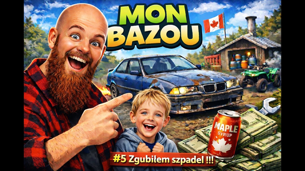 Mon Bazou Gameplay PL  🚗💨 #5 Zgubiłem szpadel !!