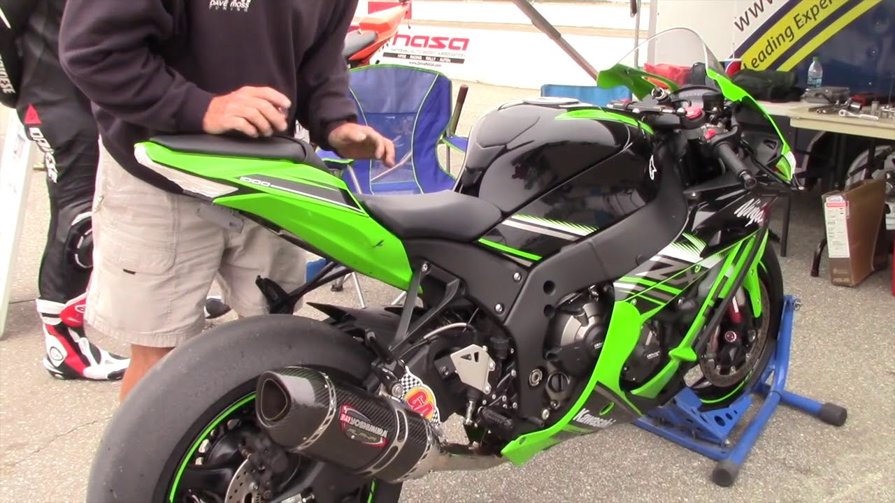 2 Clicks Out: ZX-10R suspension check up