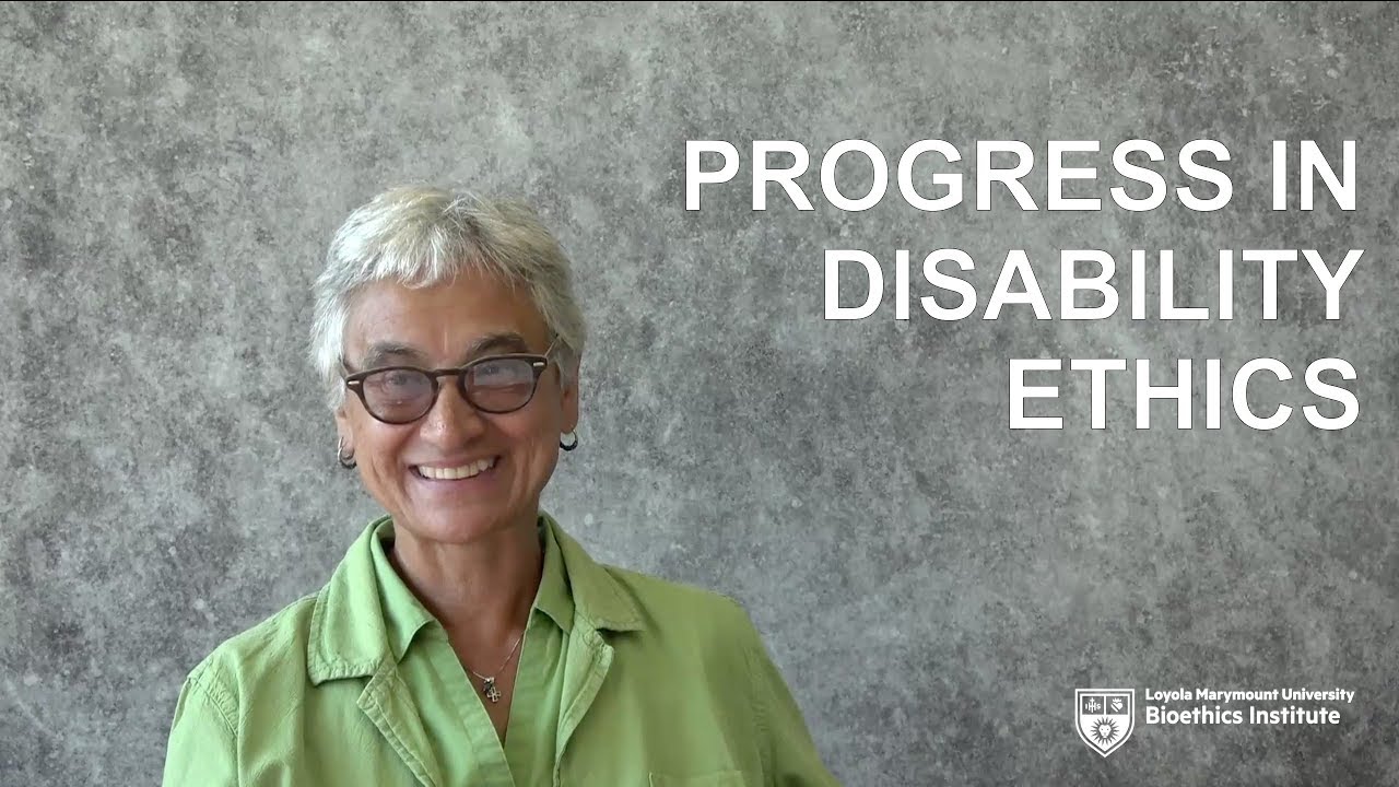 Progress in Disability Ethics - An O’Malley Interview with Dr. Mary Jo Iozzio