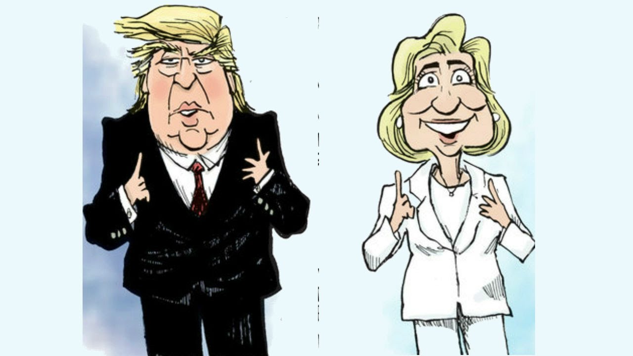 Trump & Hillary Tied Across 13 Swing States