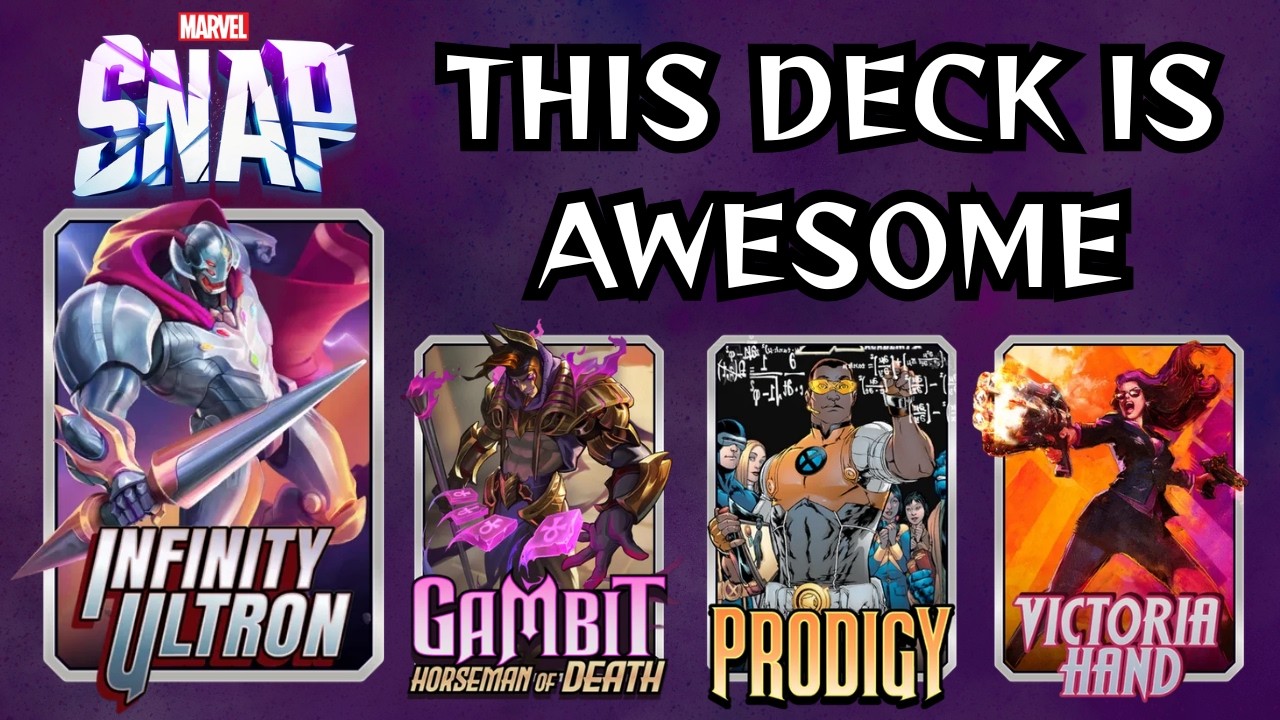 The Death Machine: Using Infinity Ultron to Fuel Gambit’s Destruction | Marvel Snap Gameplay