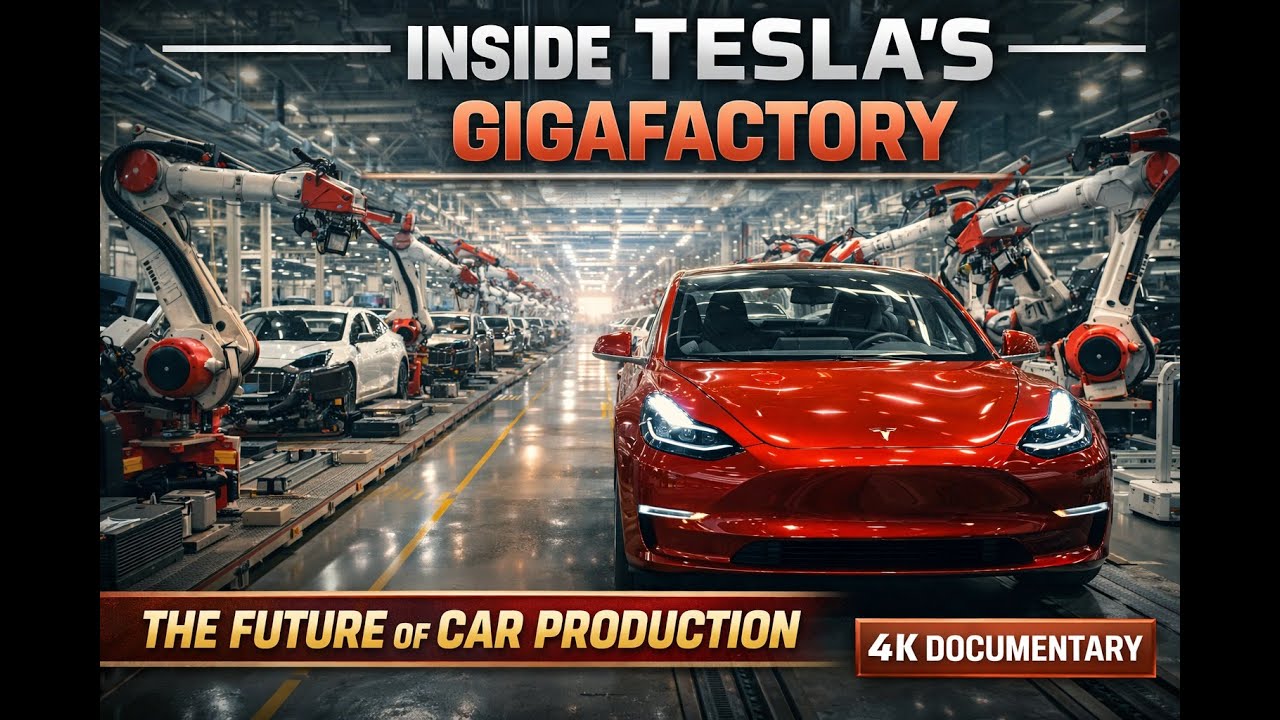Inside Tesla&rsquo;s Gigafactory ⚡ | How Millions of Cars Are Built | 4K Documentary