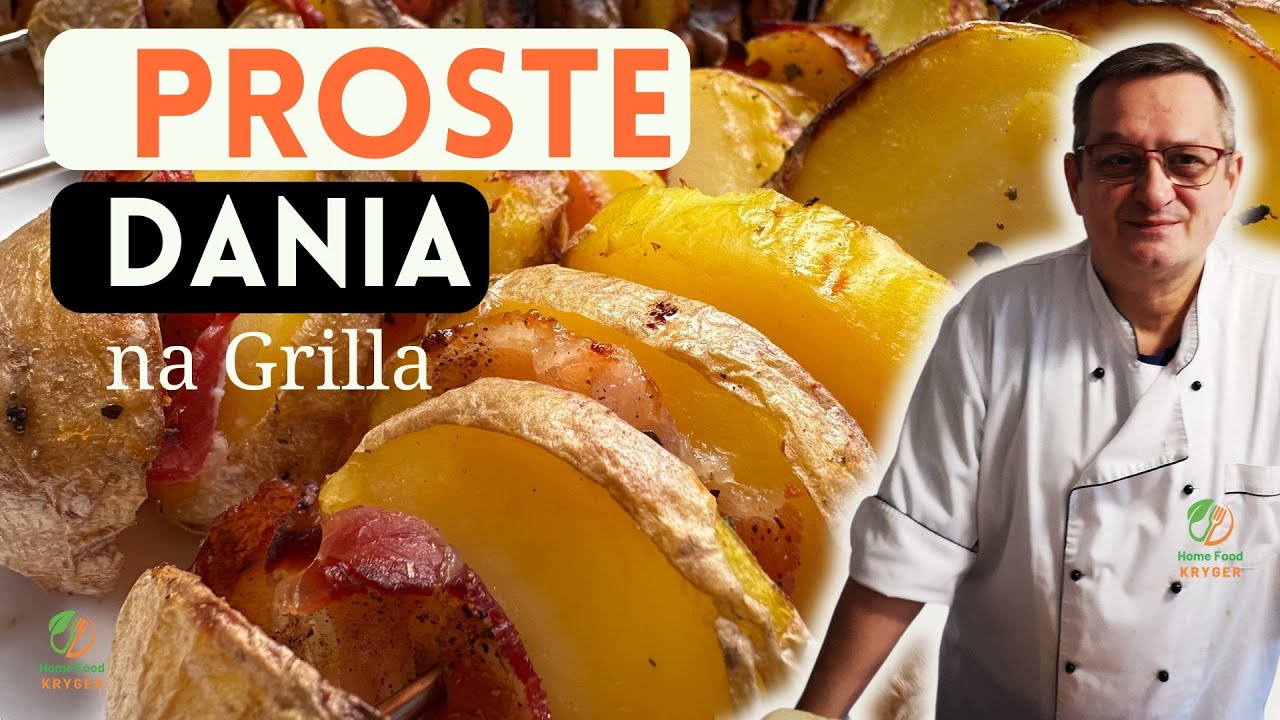Proste i Szybkie Dodatki na Grilla. Ziemniaki z Grilla z Boczkiem.