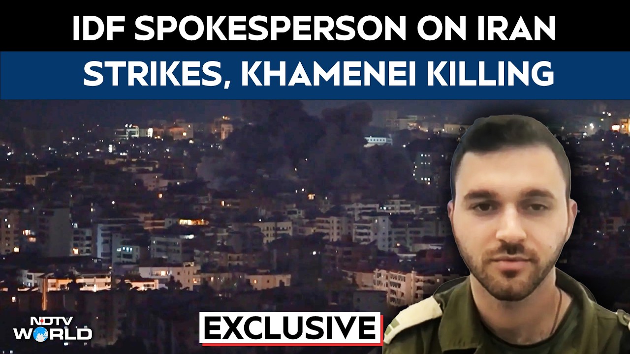 IDF Spokesperson On Iran Strikes, Khamenei Killing & Operation Roaring Lion