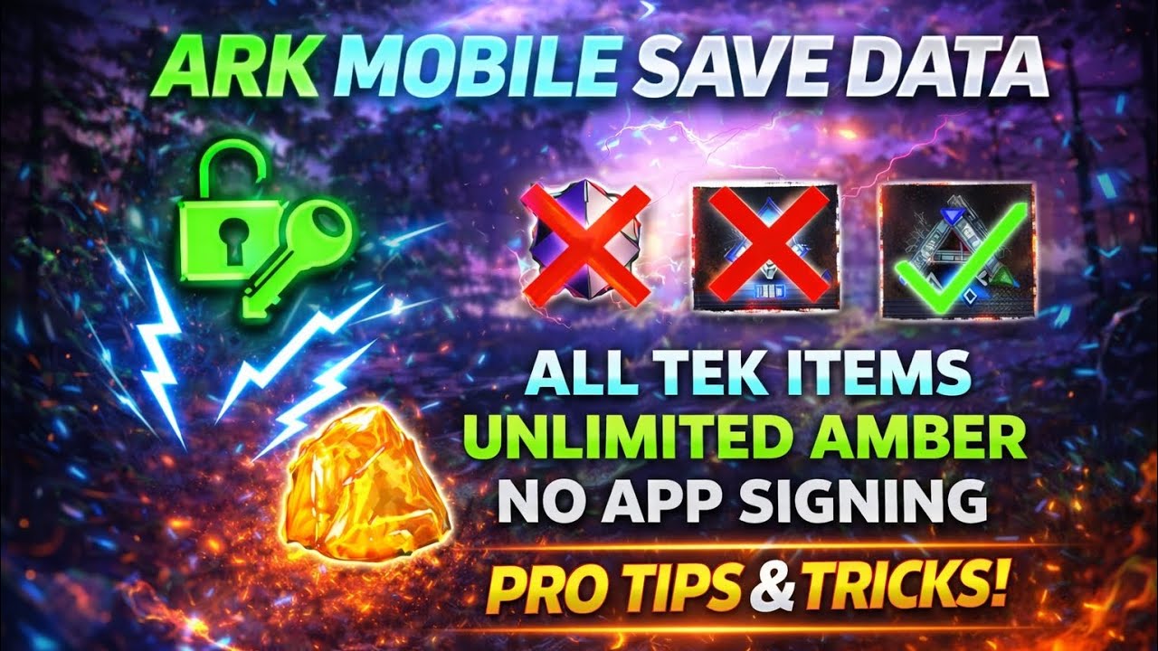 ark mobile save data tutorial | ark mobile save data level 100 | ark mobile save data fresh start