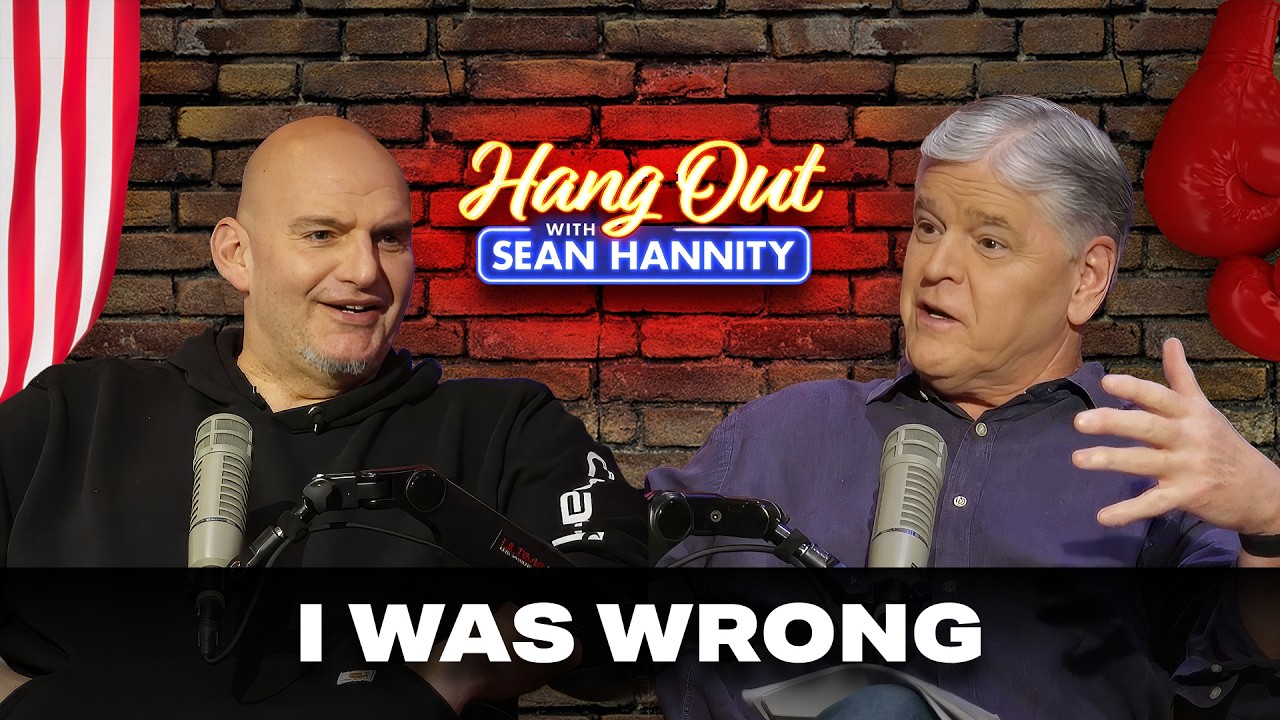Hannity APOLOGIZES to John Fetterman?! The Interview No One Expected | Hang Out with Sean Hannity