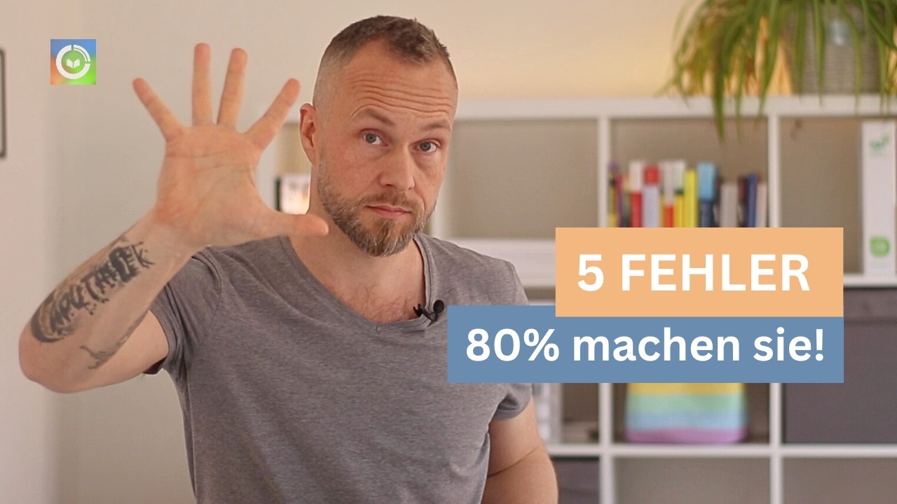 Diese 5 Fehler machen 80% der Studienanfänger (und so vermeidest du sie)