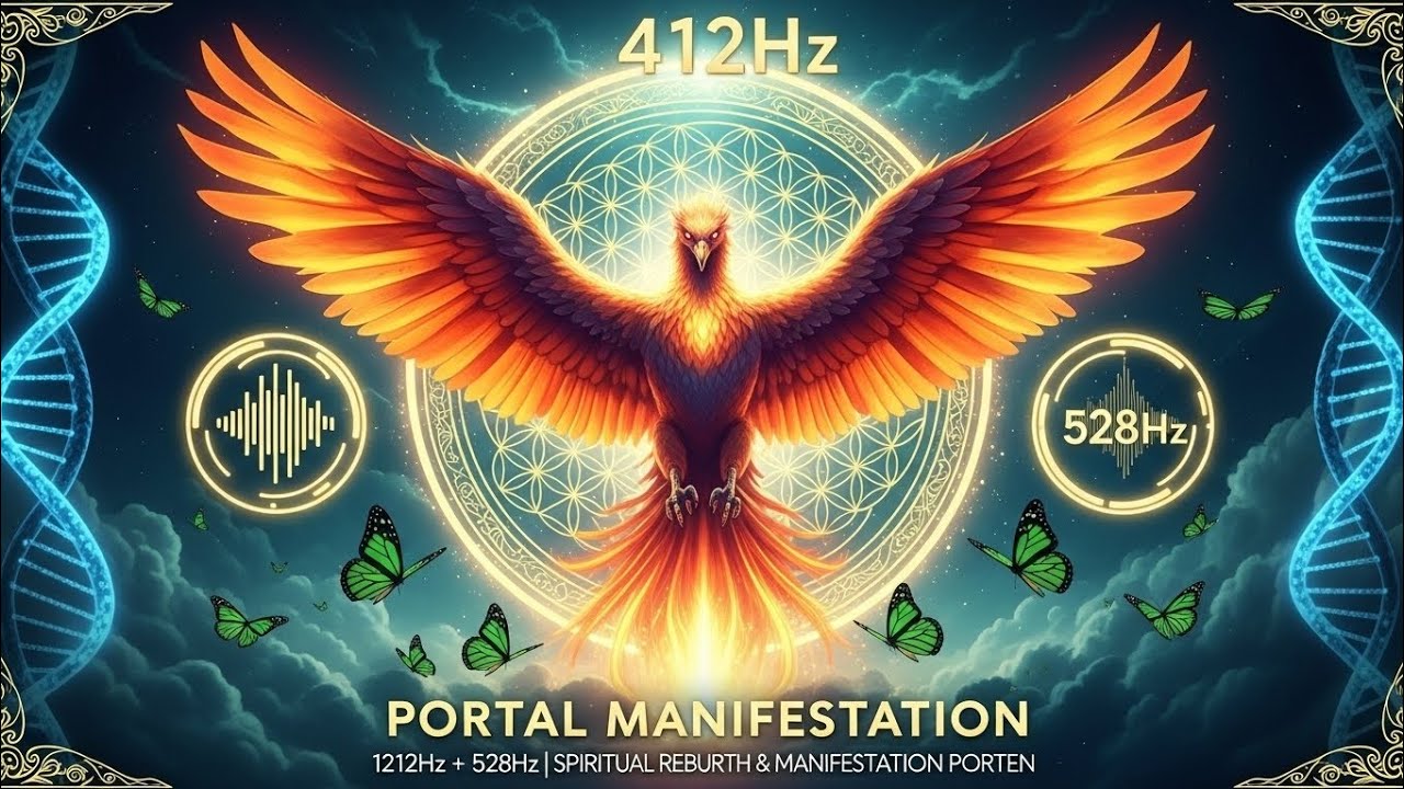1212Hz + 528Hz Portal Meditation | 16-Minute Guided Journey for Inner Balance