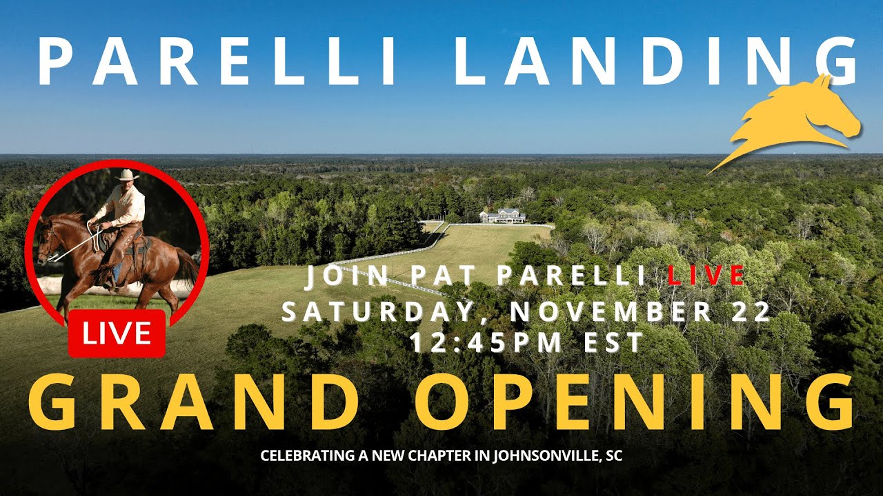 Grand Opening Day at Parelli Landing | LIVE