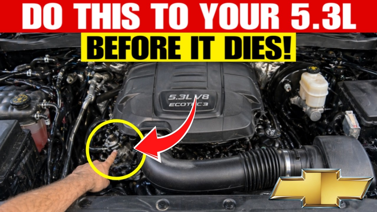 Do THIS to Your Silverado 5.3 Engine Before It's Too Late (6 EASY Fixes!)