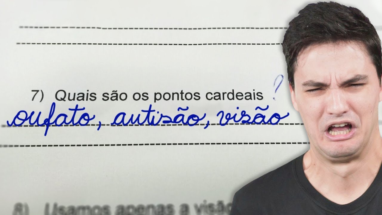 RESPOSTAS DE PROVAS MAIS ENGRAÇADAS! [+10]
