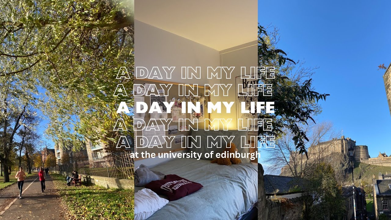 a cozy fall day in my life at the university of edinburgh 🍁