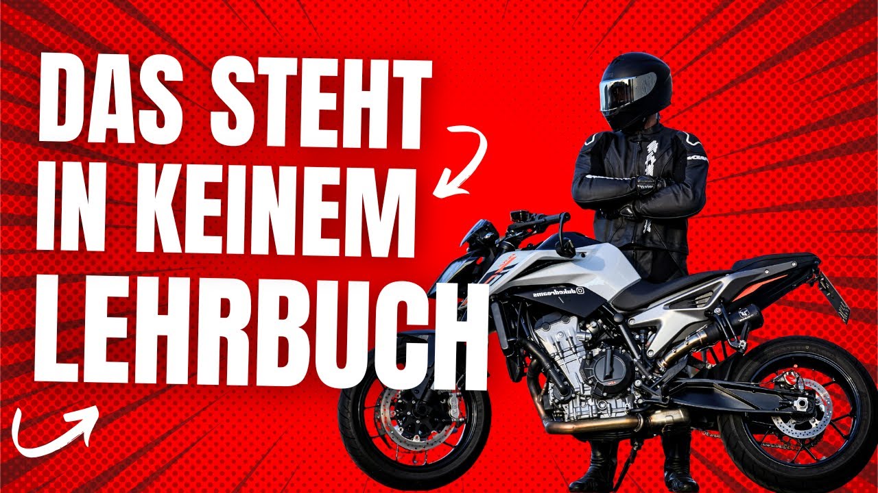 6 Dinge, die du nicht in der Fahrschule lernst — aber wissen musst, wenn du Motorrad fährst!