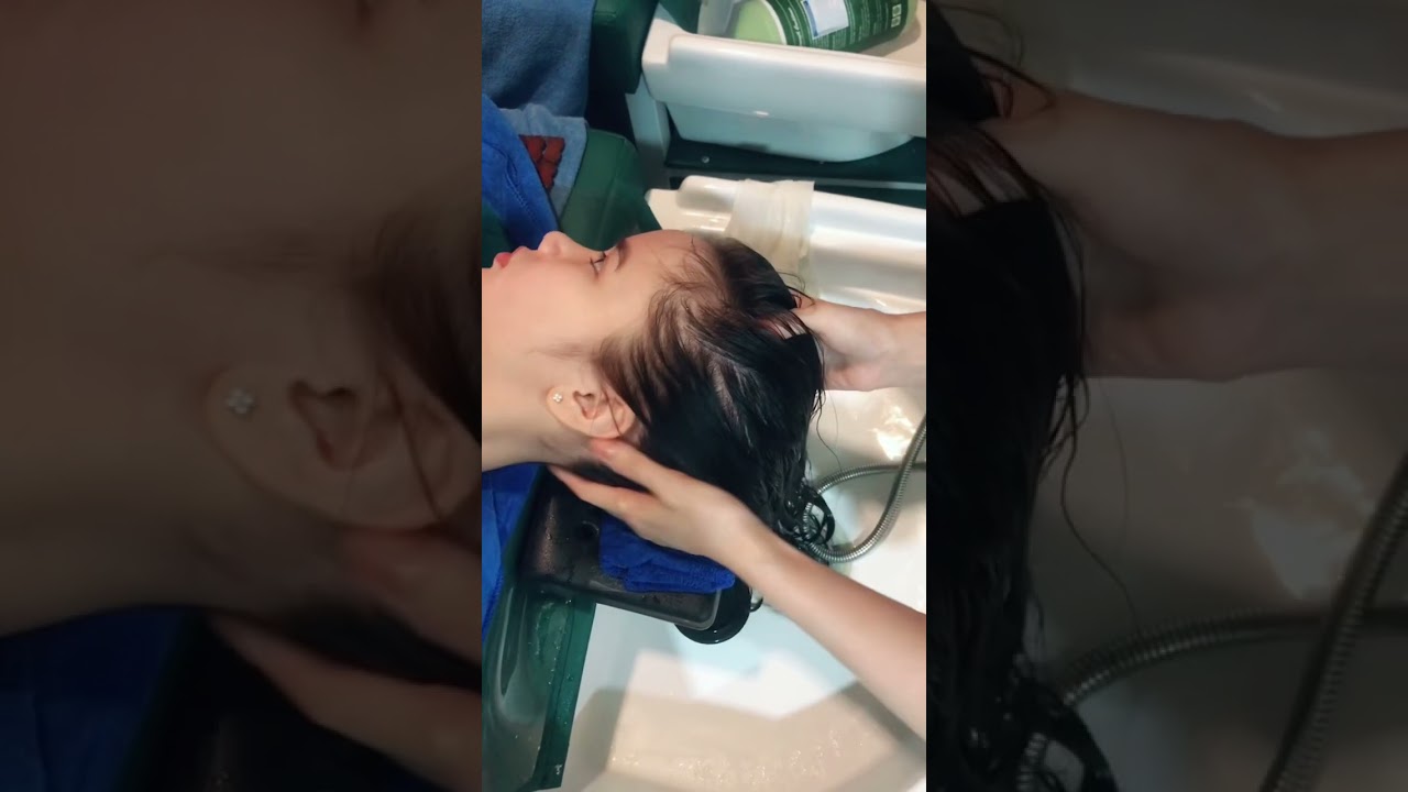 Học gội đầu P2 - massage thư giãn đầu