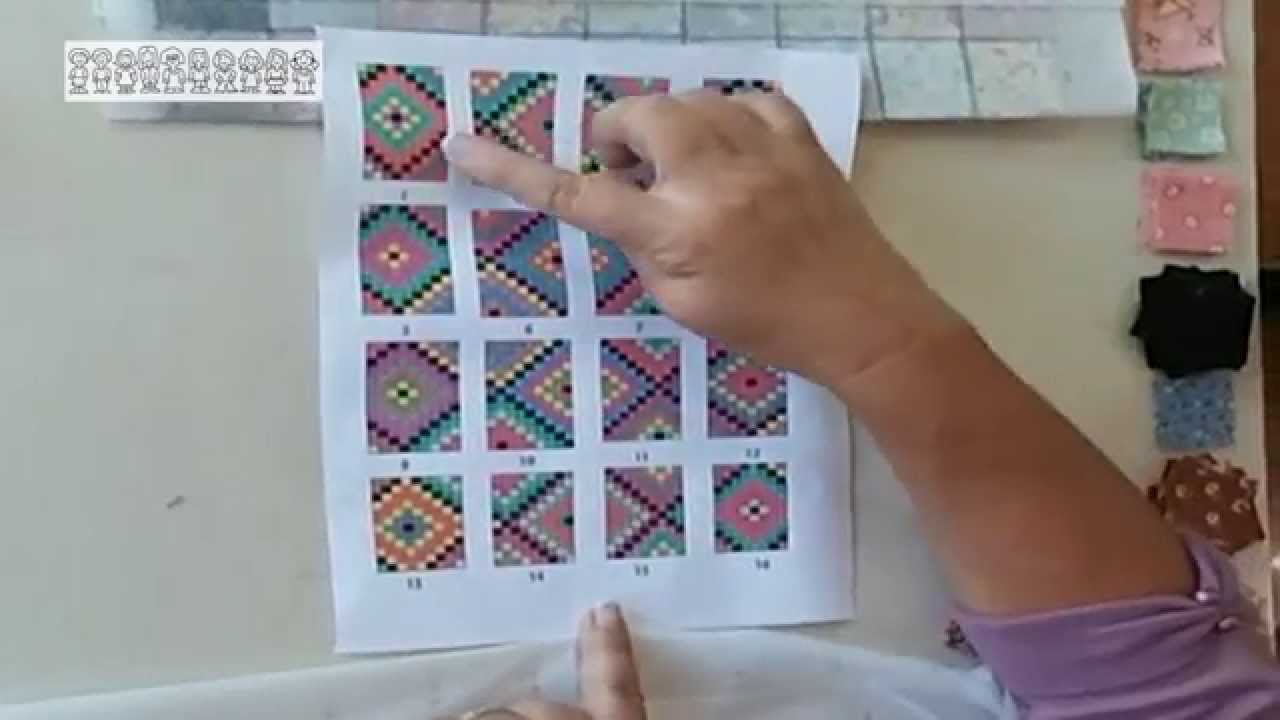 Easy Piecing Grid - Read and use with patterns!