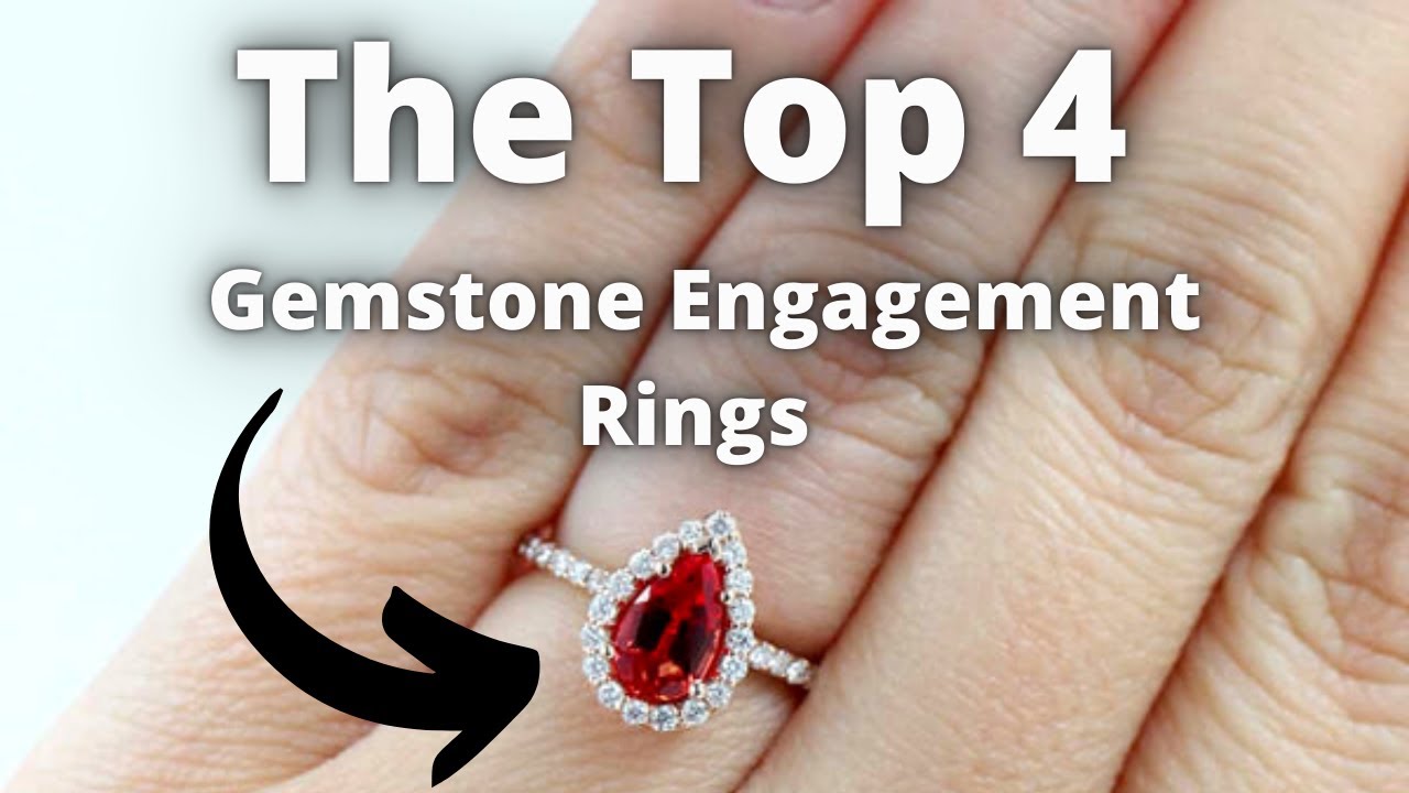 What Popular Gemstones Are Used In Engagement Rings