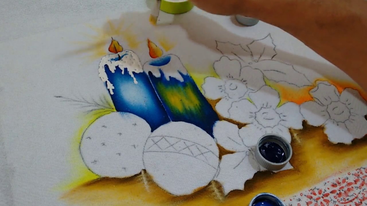 Roberto Ferreira - Pintura Motivos Natalinos,  Parte 1