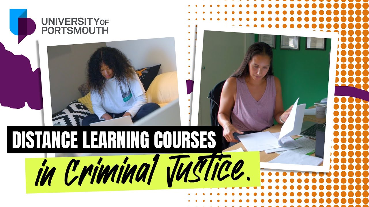 Distance Learning Courses in Criminal Justice | University of Portsmouth