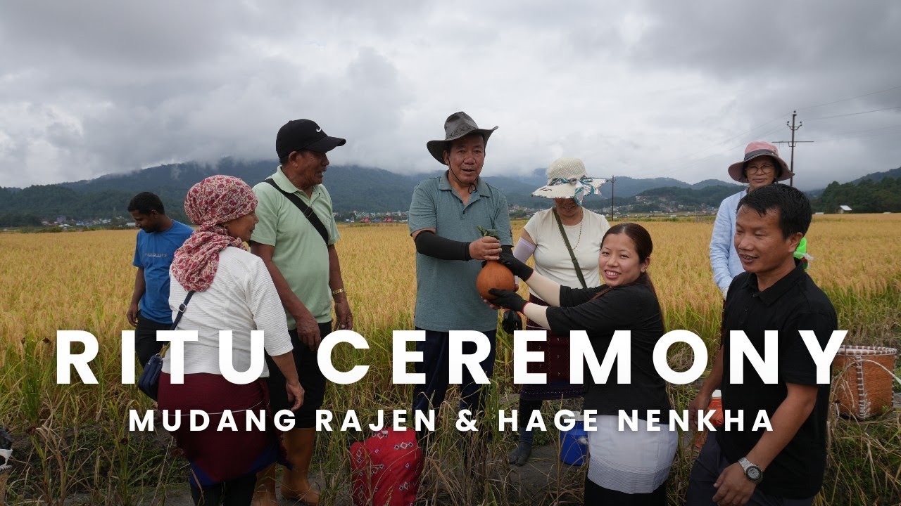 Ritu Ceremony of Mudang Rajen & Hage Nenkha | Apatani Marriage Culture | Ziro valley