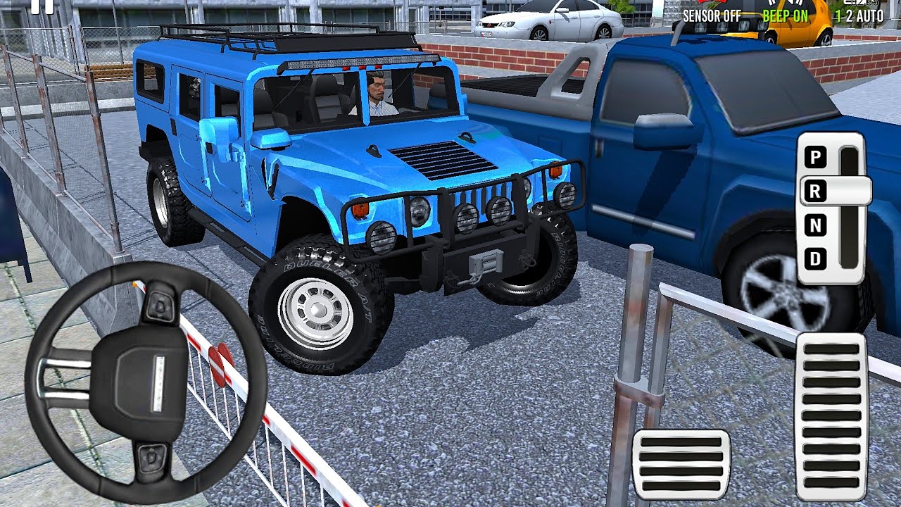 New Parking-School Game 2026: Hummer Driver Multi-Level Parking - Car Game Android Gameplay