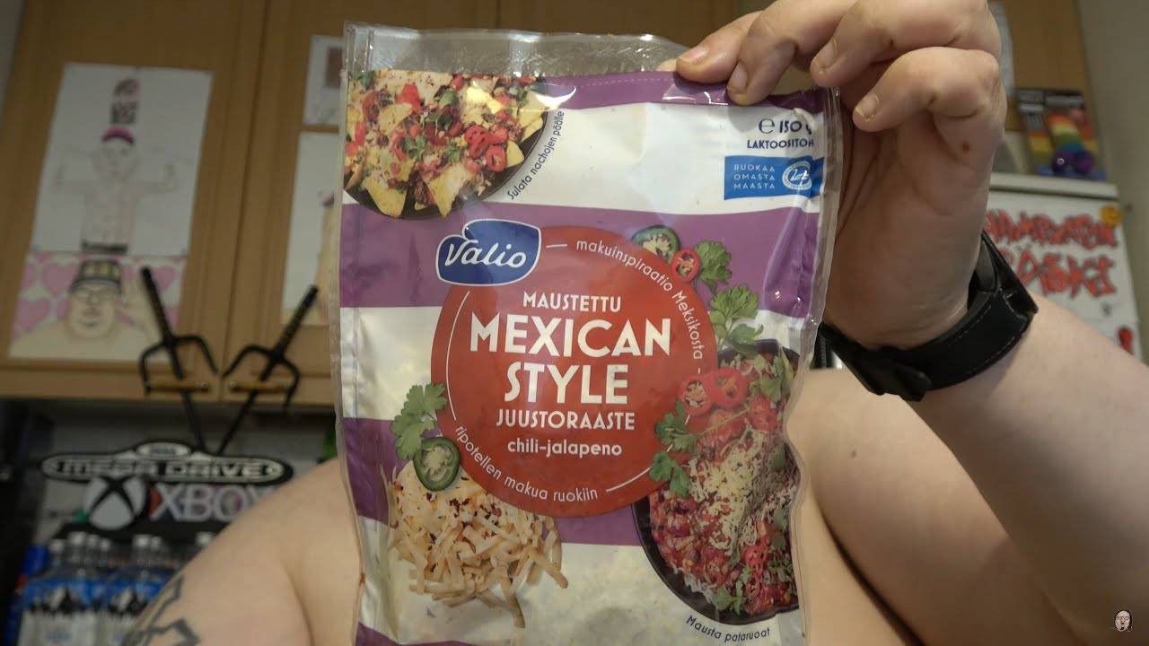 Hampaaton l&auml;ski sy&ouml;: Osa 2947 - Valio Maustettu Mexican Style Juustoraaste chili-jalapeno