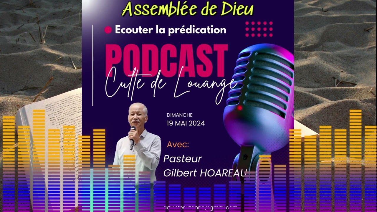 Prédication Pst.  Gilbert HOAREAU